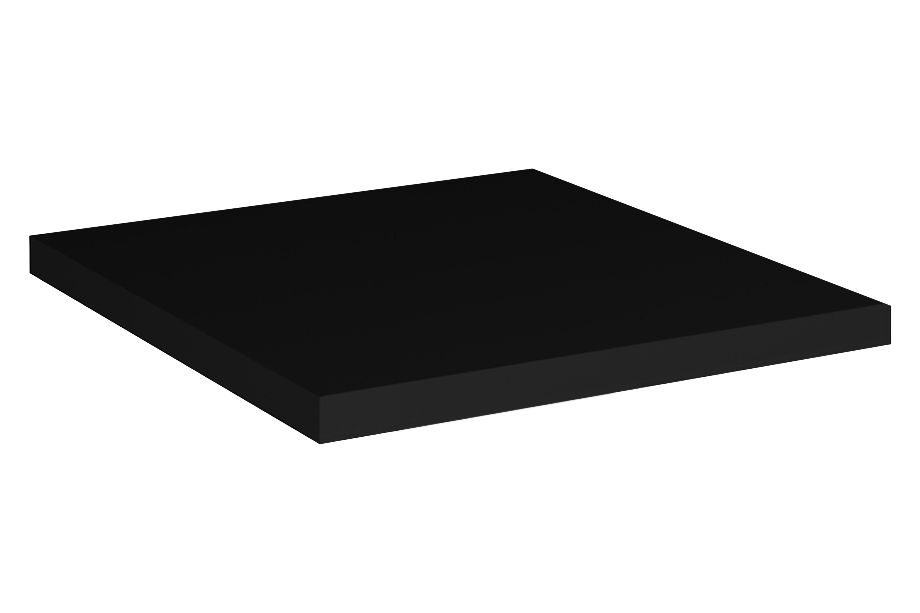 Levně Comad Nábytková horní deska Nova 30/40 cm, černá