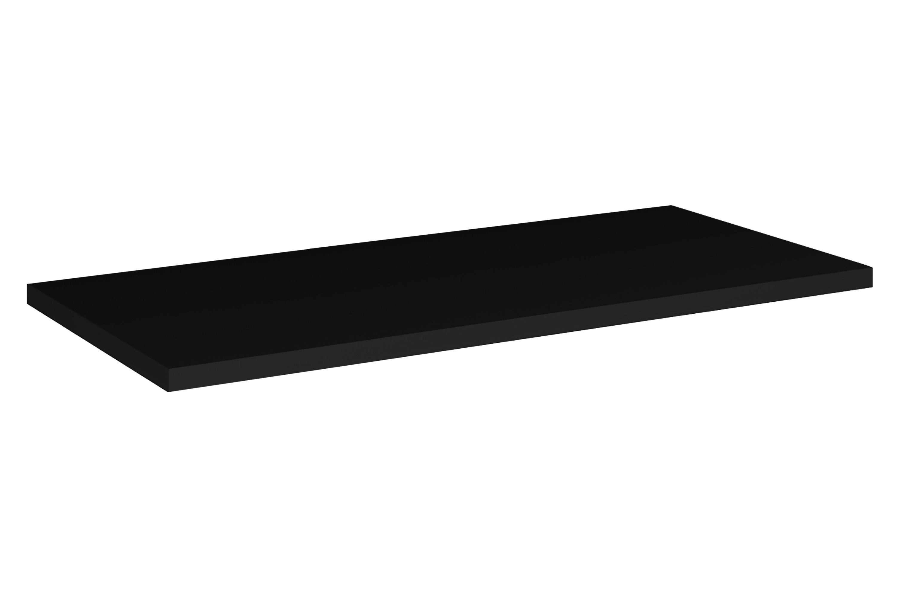 Levně Comad Nábytková horní deska Nova 90/40 cm, černá