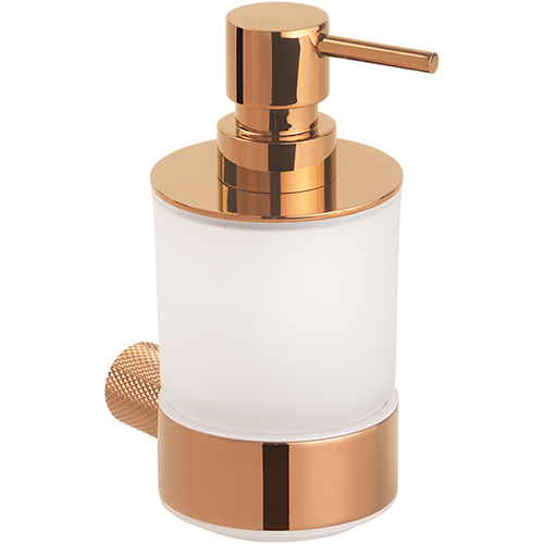 Bemeta Design GLACERA: Dávkovač mýdla, 200 ml, měděná zlatá lesk - 175109010