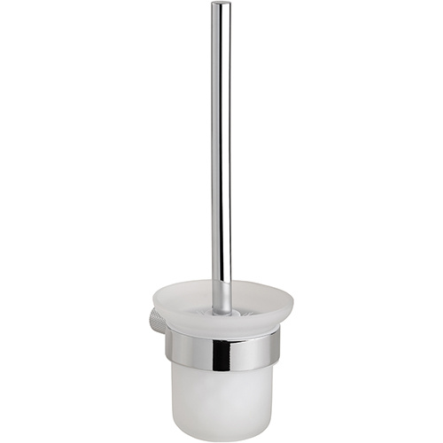 Levně Bemeta Design BRILIA: WC štětka na pověšení, stříbrná lesk- 177113010