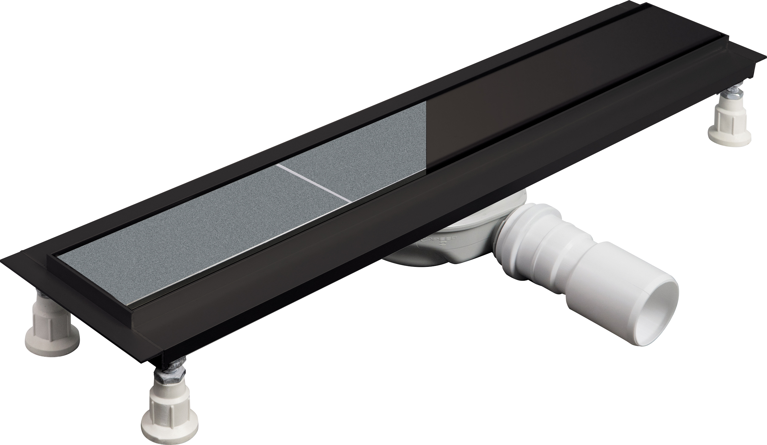 Levně Neo Sprchový odtokový žlab 2in1 80 cm - KNS N08D