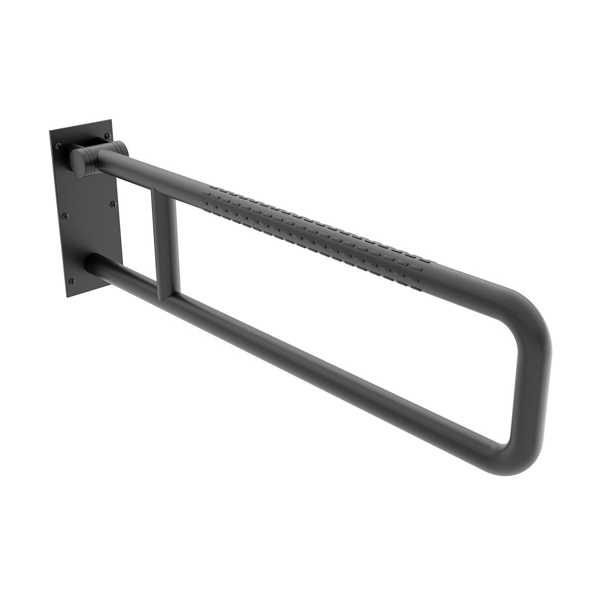 Levně Nimco Sklopné podpěrné madlo 800 mm - BMSC 9080-90, černé