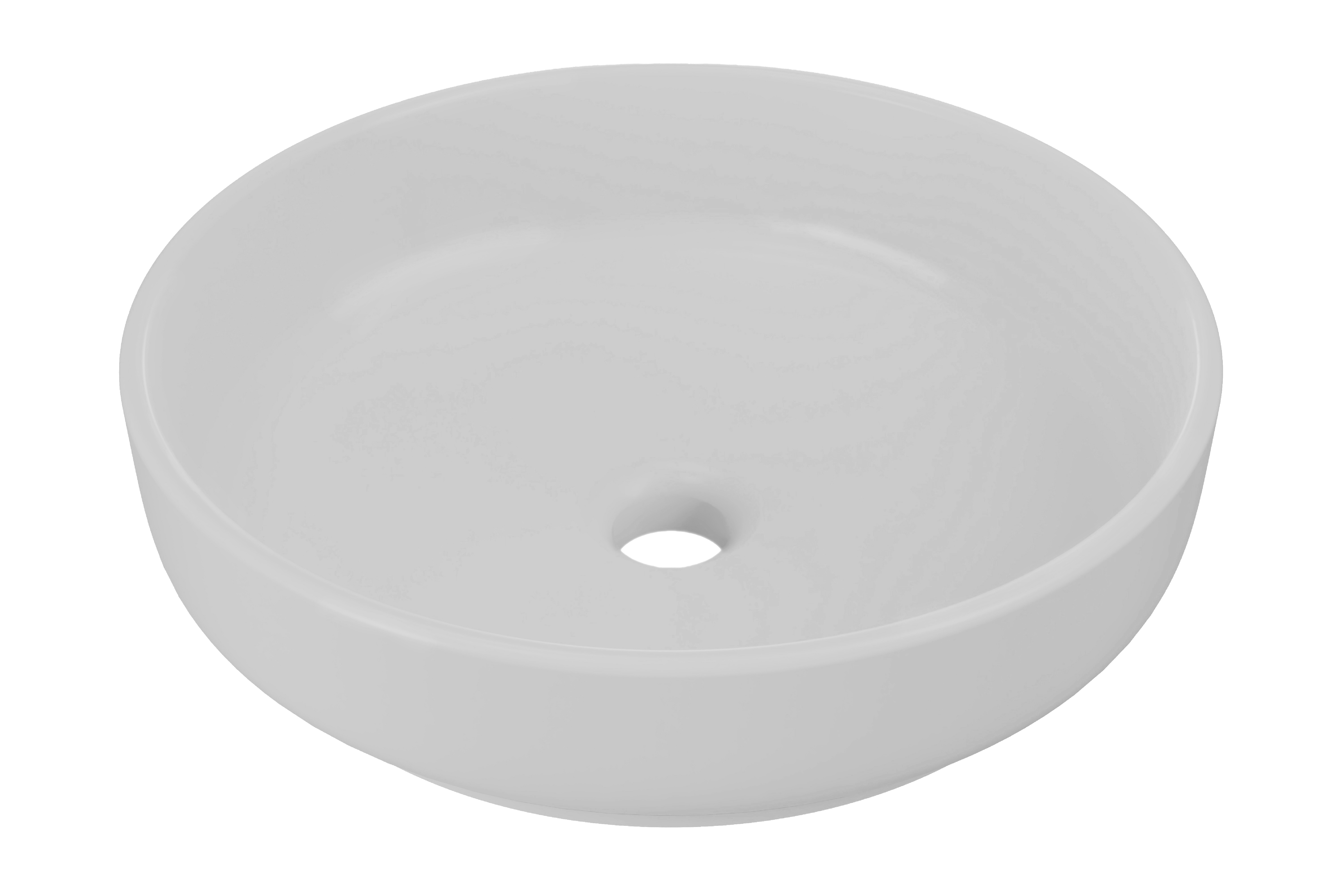 Levně Comad Keramické umyvadlo na desku RIVER 1 CONCRETE GREY MATT UN 40, šedá
