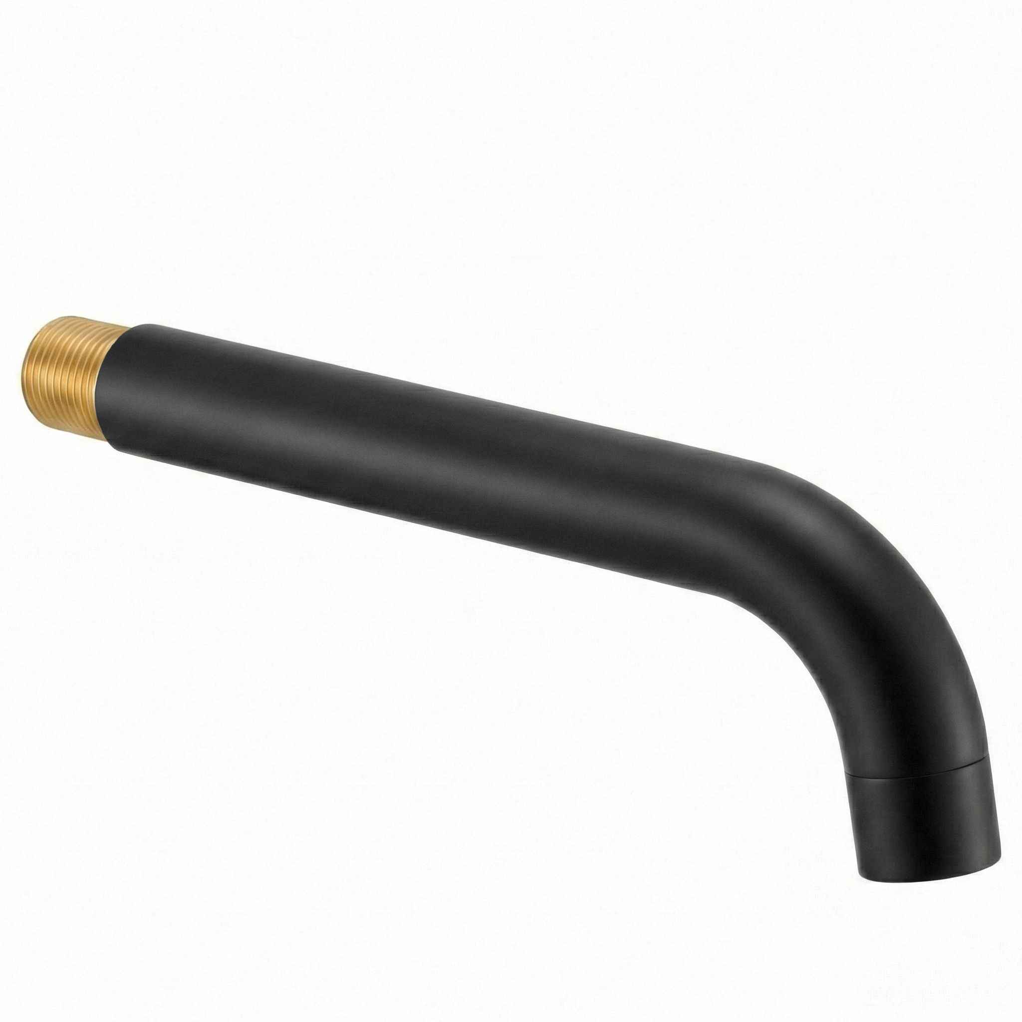 Vanový/umyvadlový výtok pro podomítkovou baterii REA LUNGO 200 mm, černá mat
