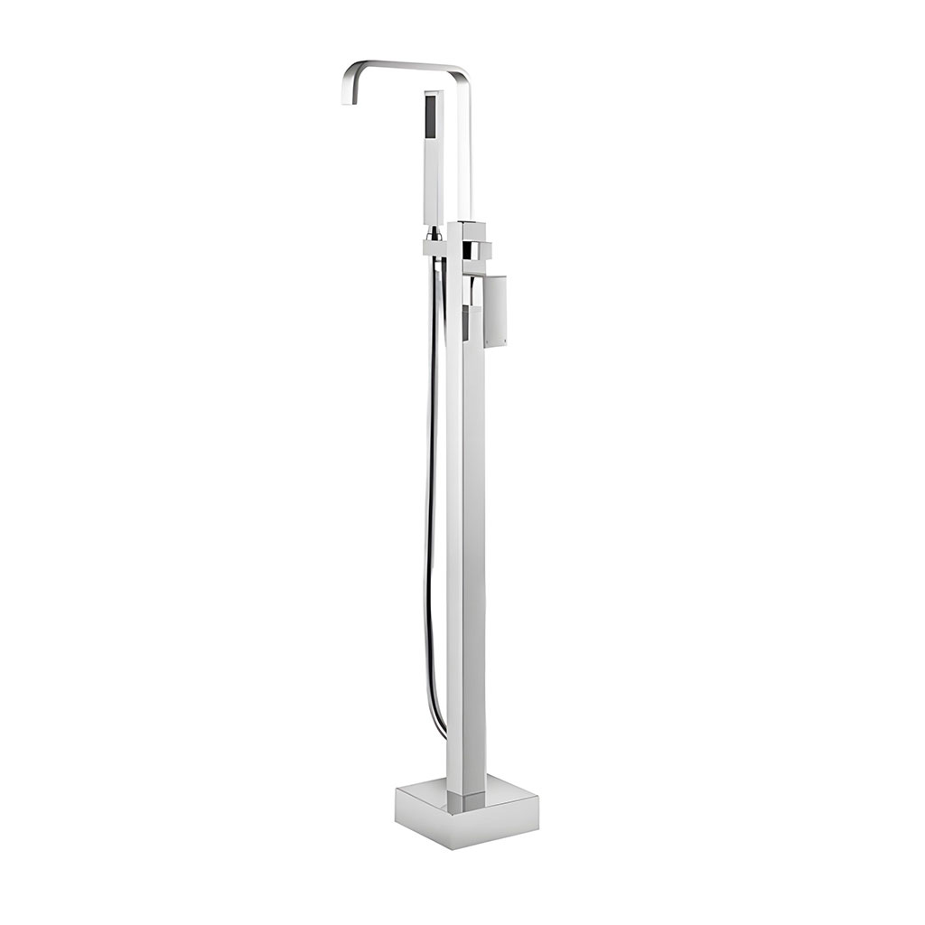 Levně Besco Volně stojící vanová baterie Modern I VB CR Chrom