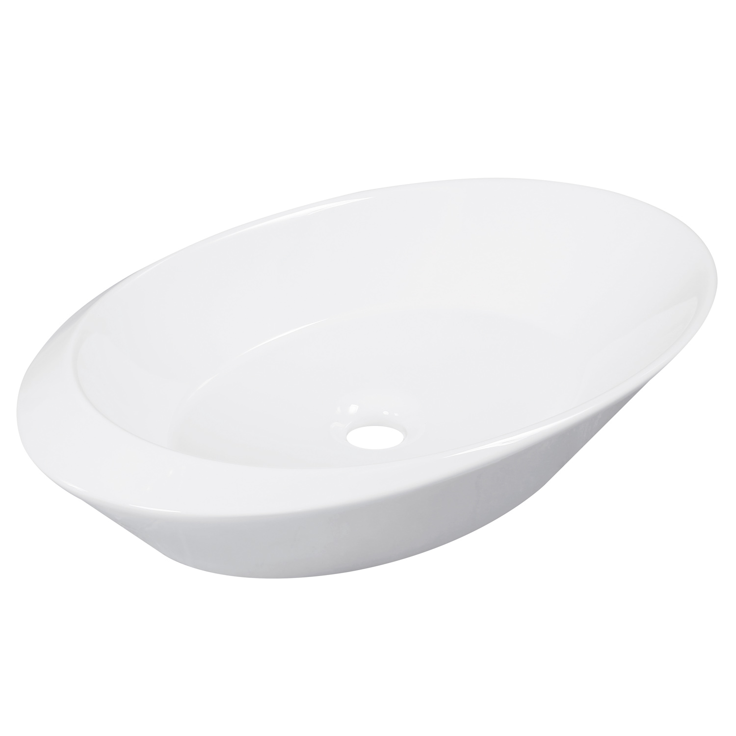 Levně Novoterm Keramické umyvadlo na desku NV-KR-9036 bílé