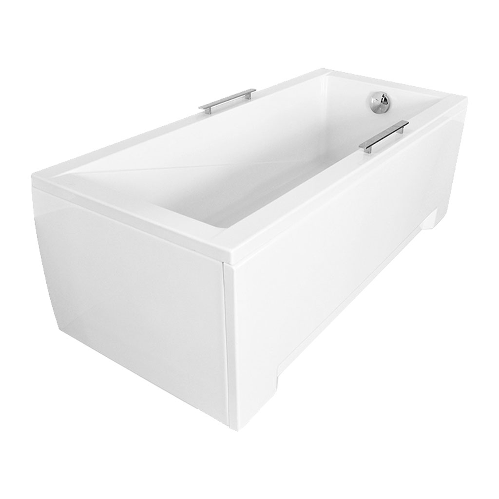 Besco Univerzální krycí panel UNI k obdélníkové vaně Besco, bílá lesk Rozměry (cm): 120x70