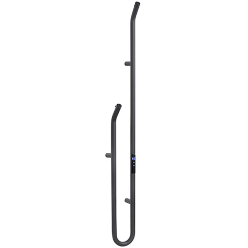 Bemeta Design Elektrický sušák ručníků AXIS, 1180 mm, tyč, 47W, nerez, černá - 704153130