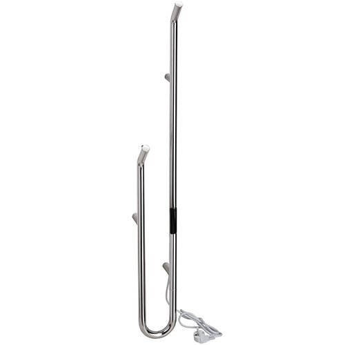 Bemeta Design Elektrický sušák ručníků AXIS, 1180 mm, tyč, 47W, nerez, lesk - 704153131