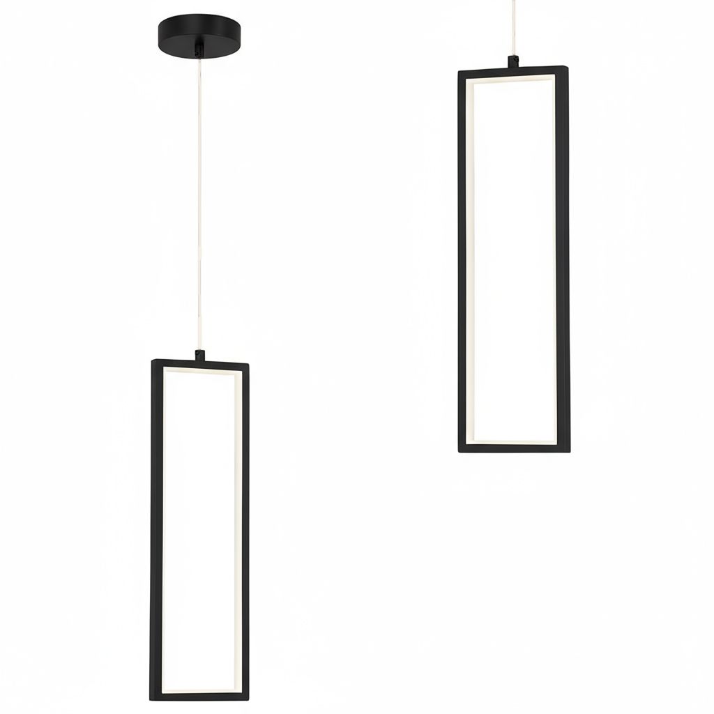 Levně Toolight Závěsné stropní LED osvětlení LHJ083-1CP černé