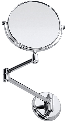 Bemeta Design OMEGA: Kosmetické zrcátko oboustranné, ø 140 mm - 106301122
