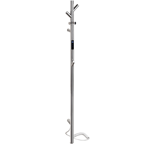 Bemeta Design Elektrický koupelnový radiátor / sušák ručníků, tyč, 35W, nerez lesk - 704153141