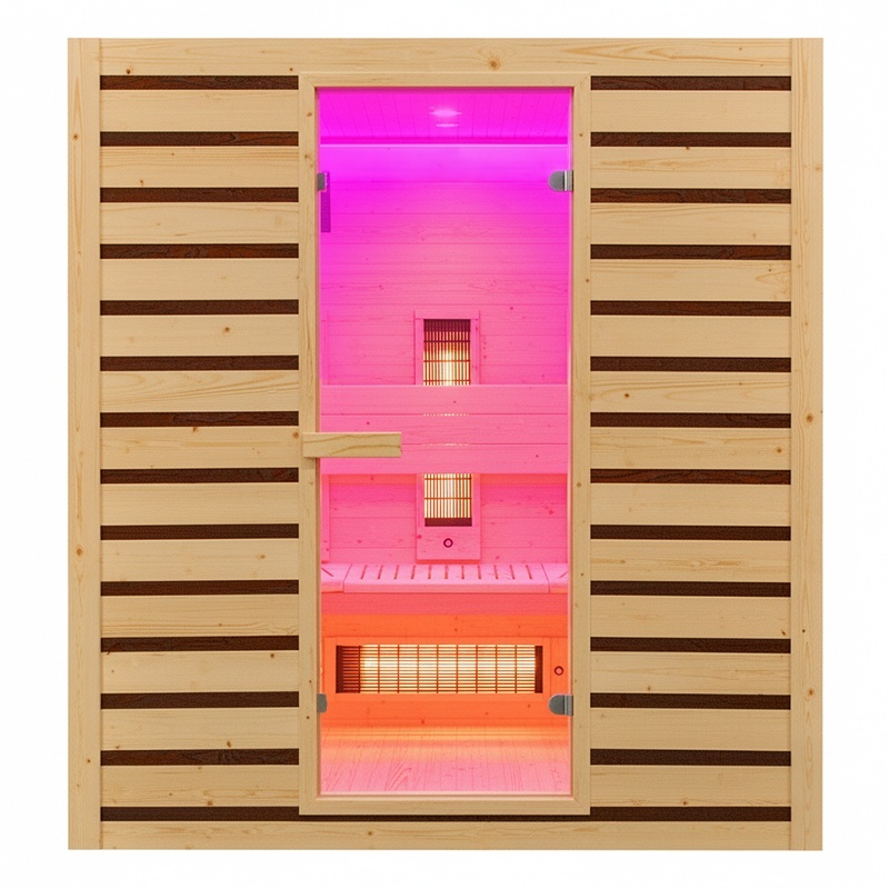 BPS-koupelny Infrasauna Relax HYD-6714 180x150, 4-5 osob