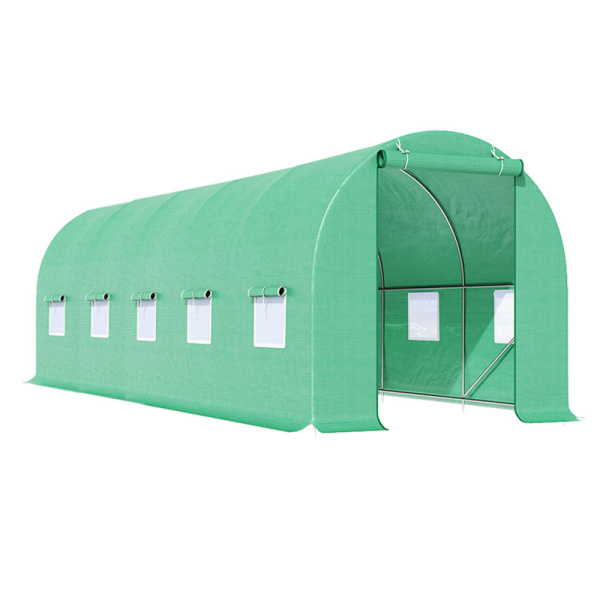 Velaco Zahradní fóliovník TF 07G, 6x3 m, zelený, dvojité dveře