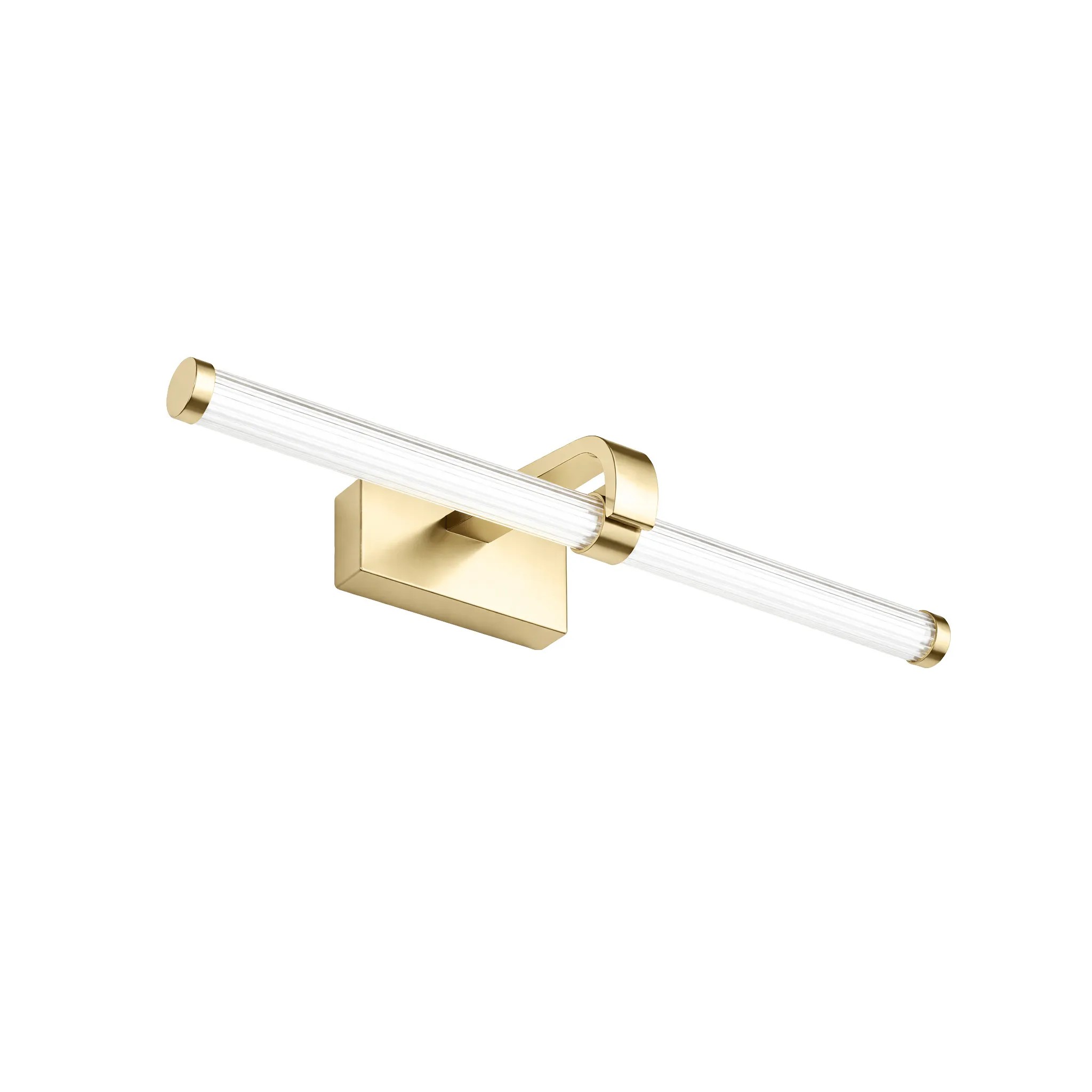 Toolight Koupelnové nástěnné LED osvětlení APP1883-1W 40cm zlatá