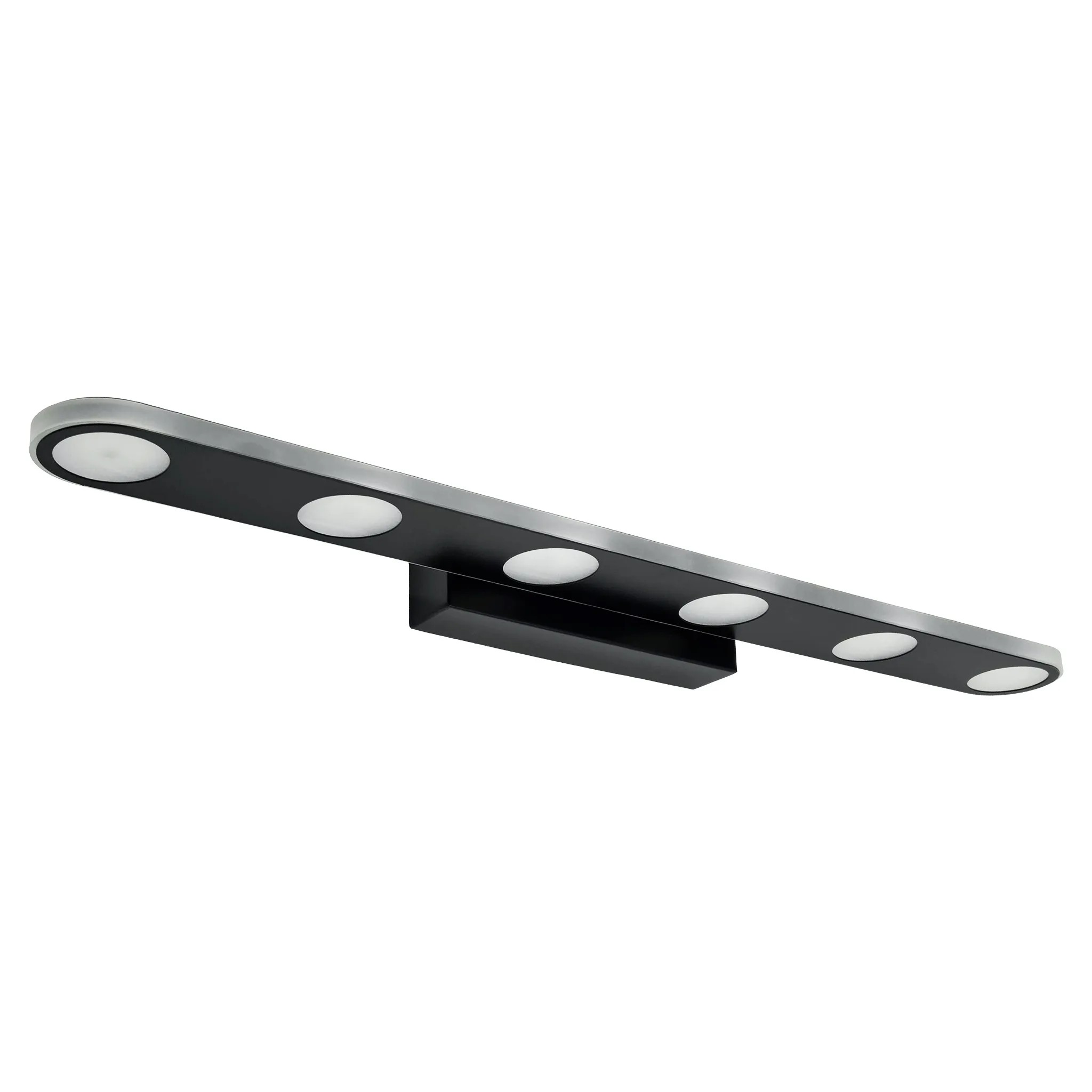 Toolight Koupelnové nástěnné LED osvětlení SWE055-W černá
