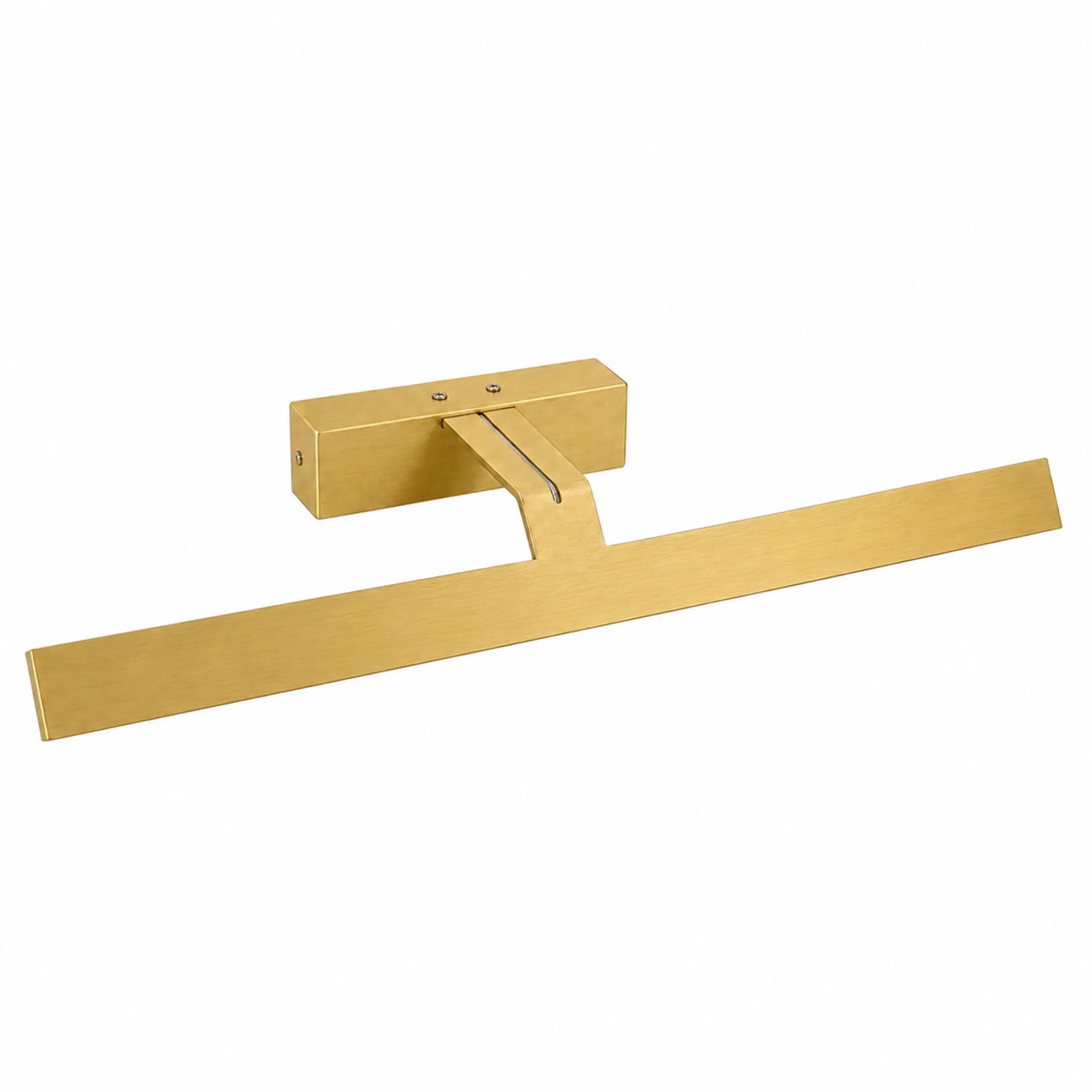 Toolight Koupelnové nástěnné LED osvětlení SWE008-1W 58cm kartáčovaná zlatá