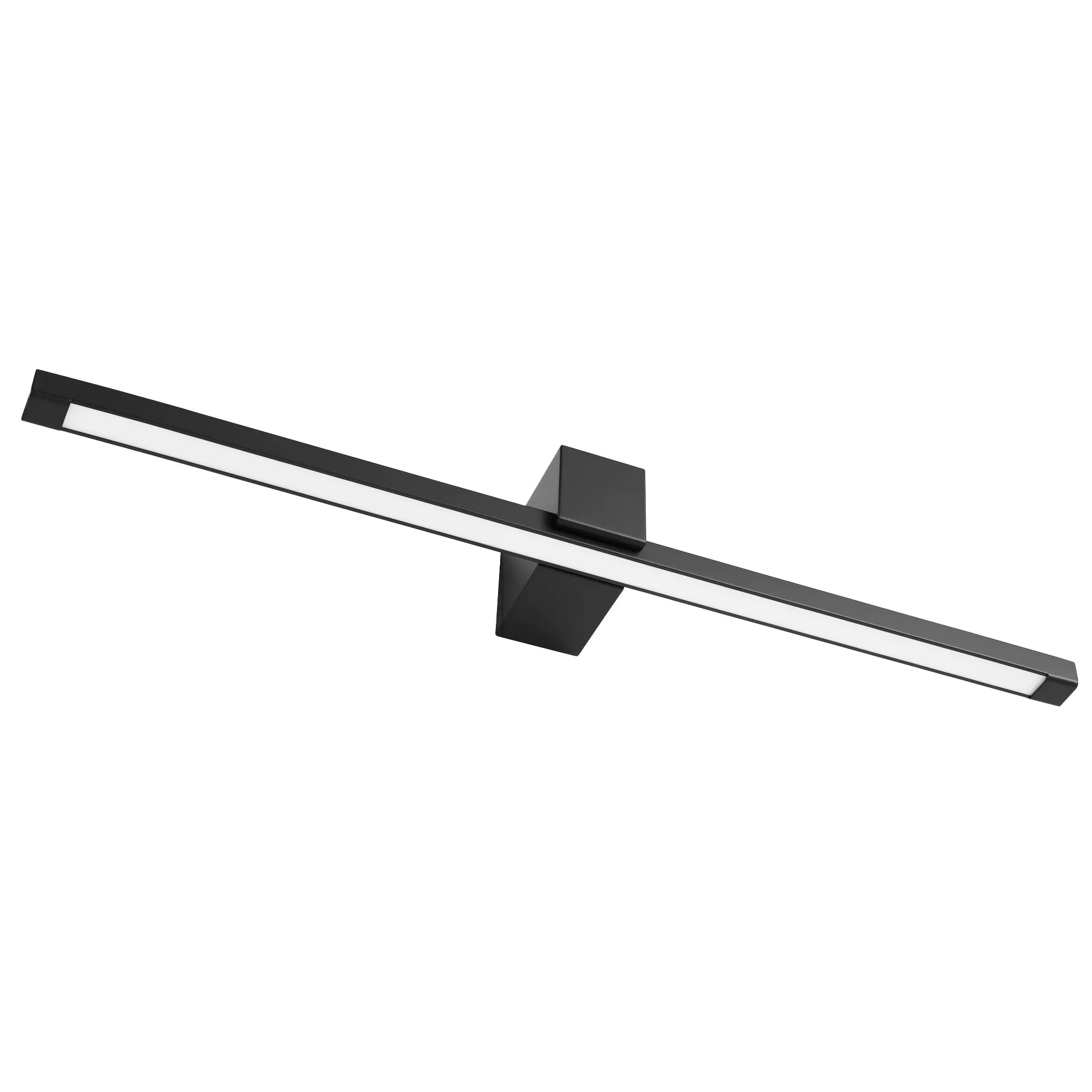 Toolight Koupelnové nástěnné LED osvětlení SWE051-1W 80 cm černá