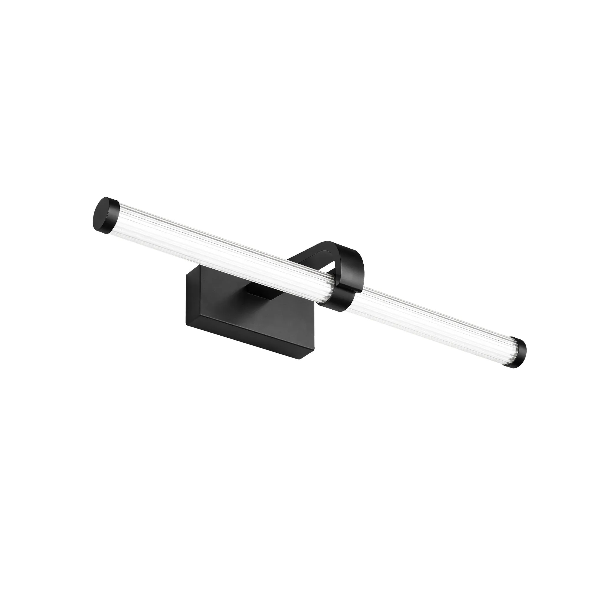 Toolight Koupelnové nástěnné LED osvětlení APP1887-1W 40cm černá