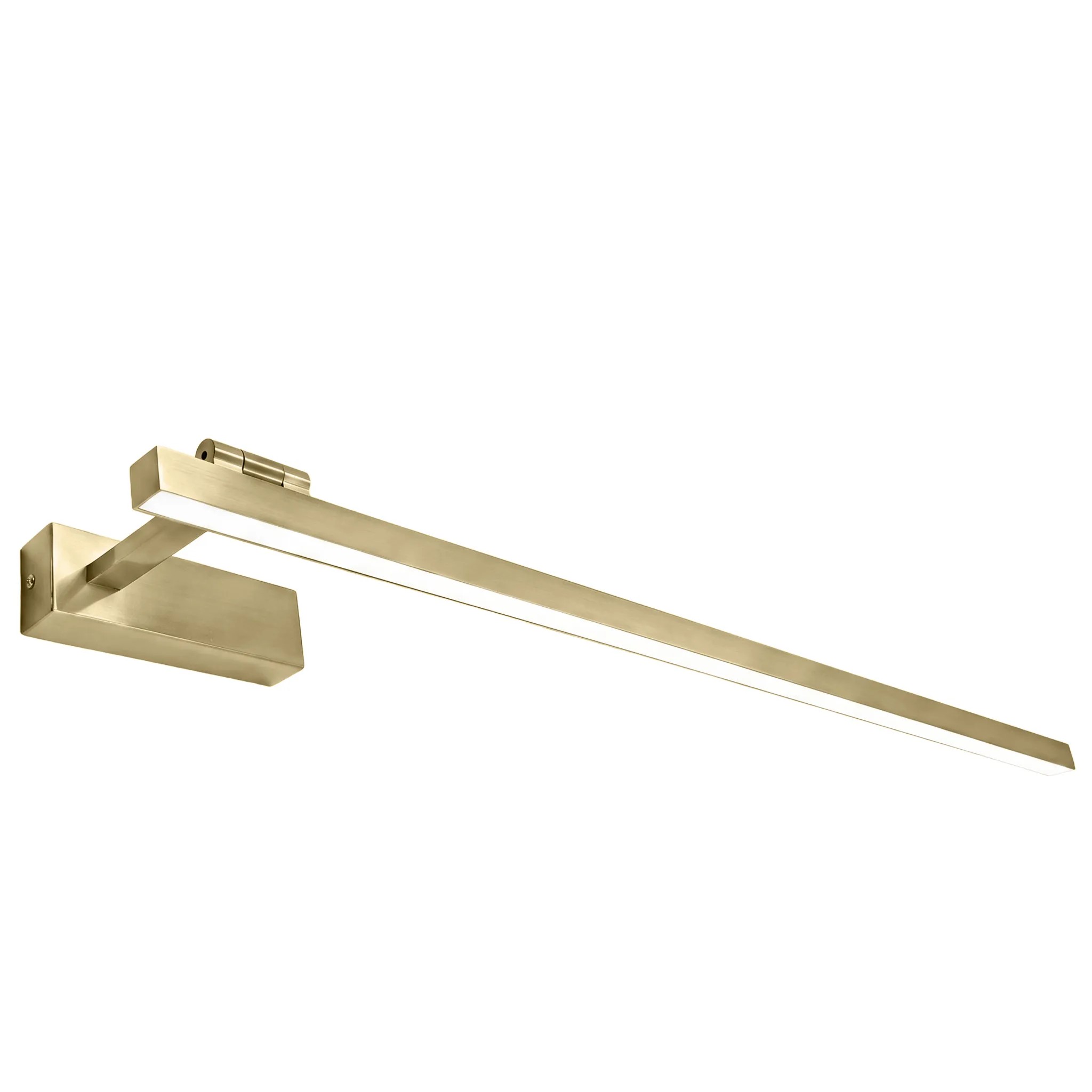 Toolight Koupelnové nástěnné LED osvětlení SWE033-1W 80cm kartáčovaná zlatá