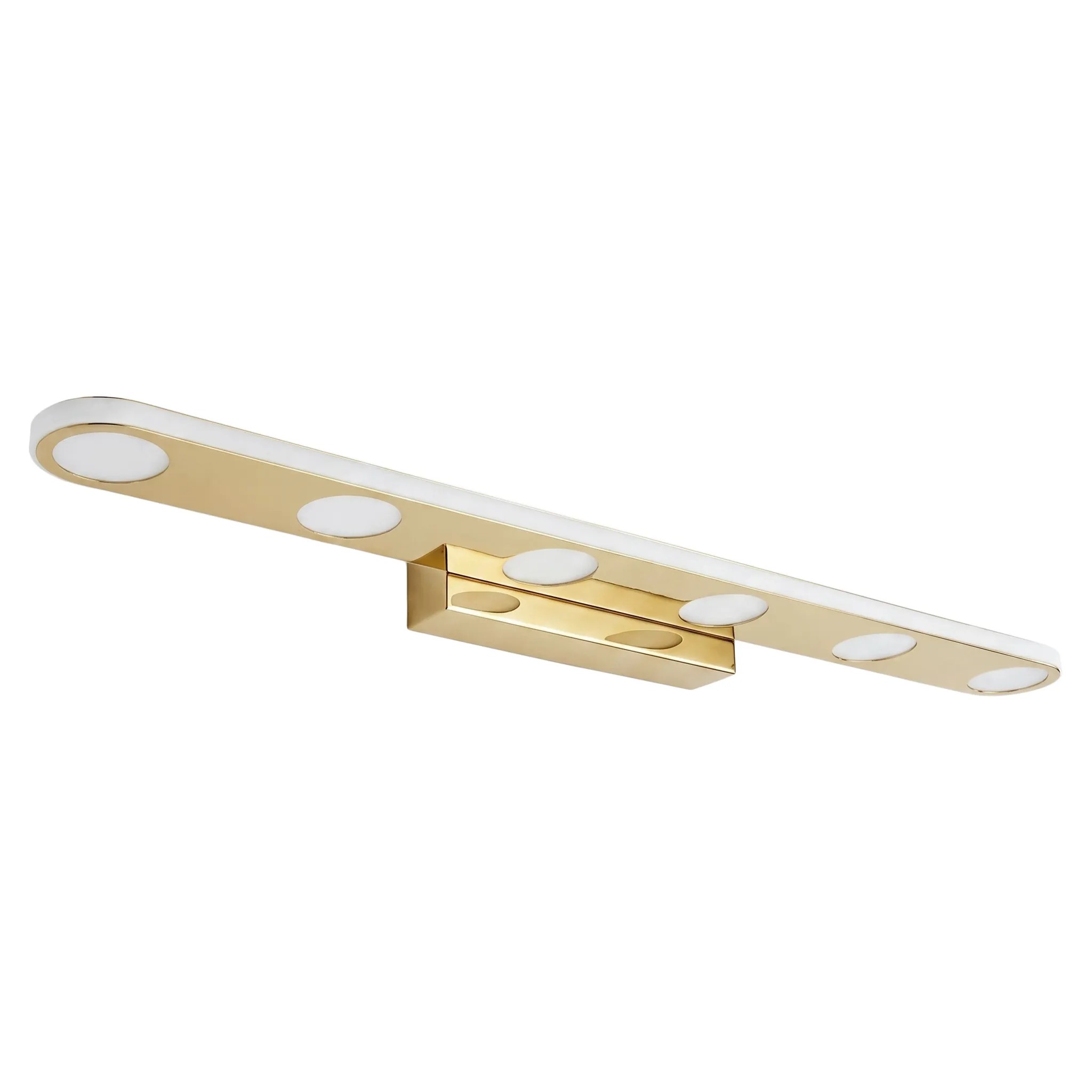 Toolight Koupelnové nástěnné LED osvětlení SWE057-W zlatá