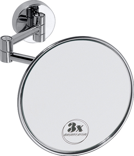 Bemeta Design OMEGA: Kosmetické zrcátko jednostranné, ø 140 mm - 112101521