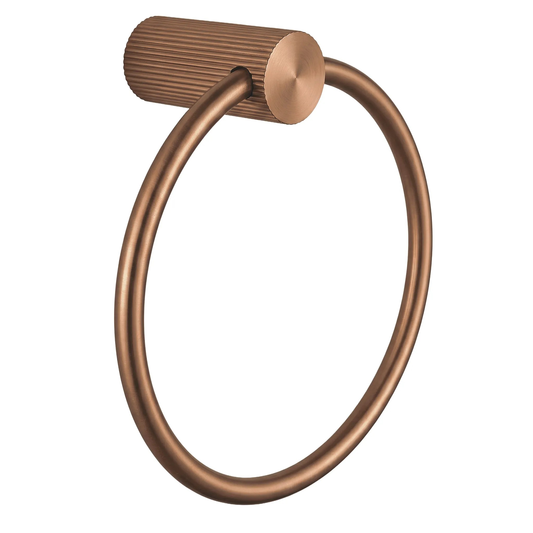 Koupelnový věšák REA SOLO RING 64106, kartáčovaná měď