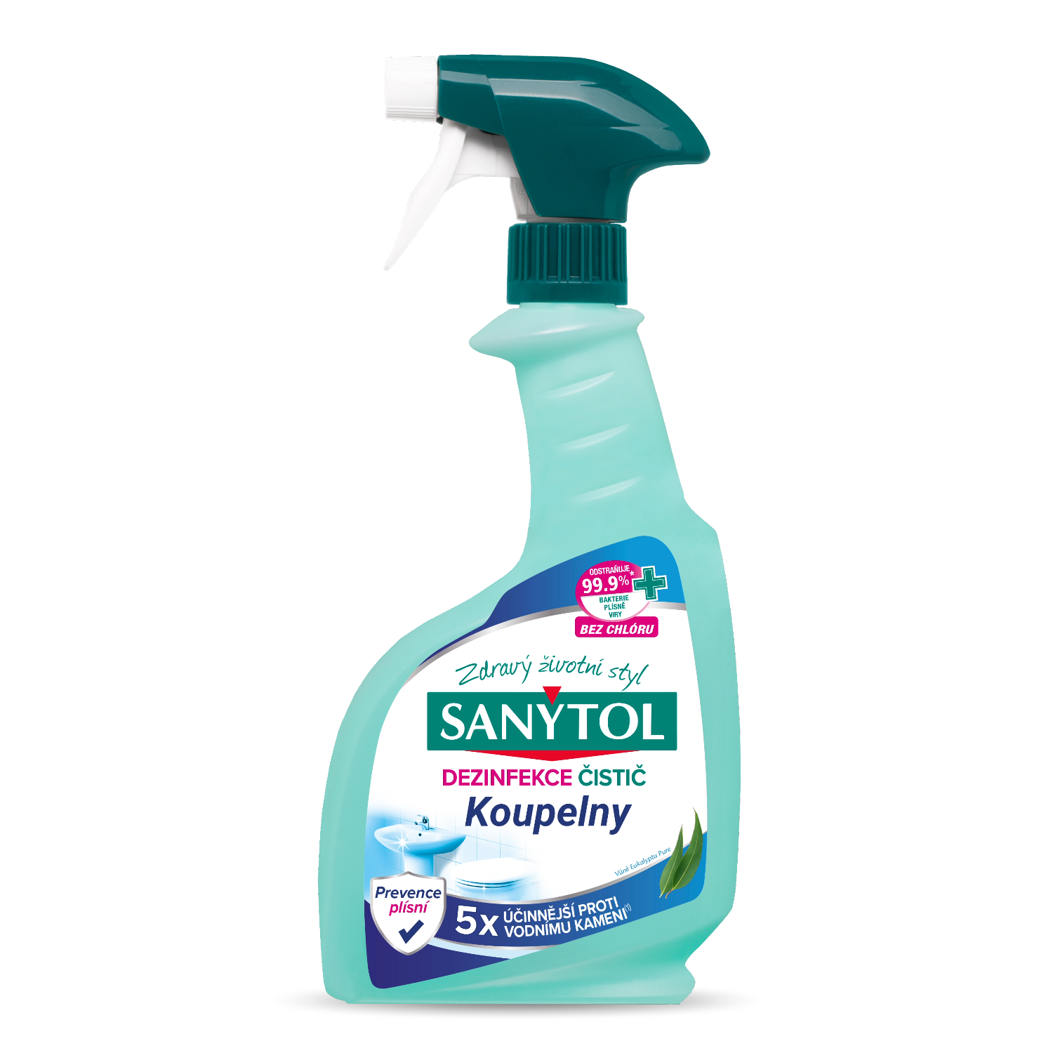 Sanytol dezinfekční čistič na koupelny a vodní kámen 500 ml