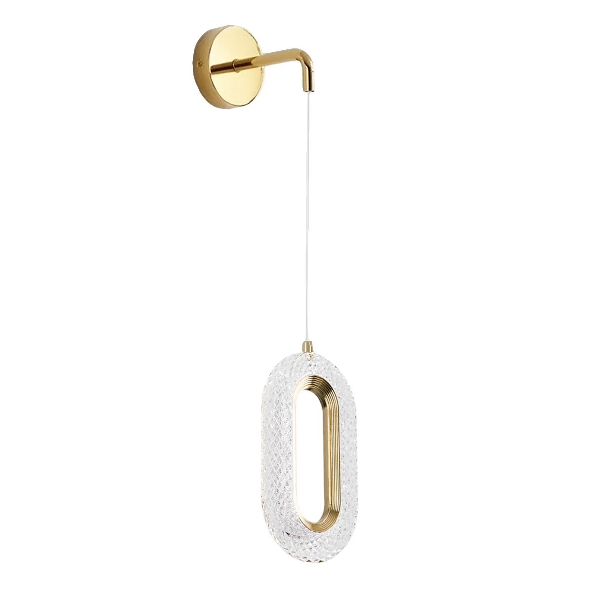 Toolight Nástěnné LED osvětlení G172-W zlaté