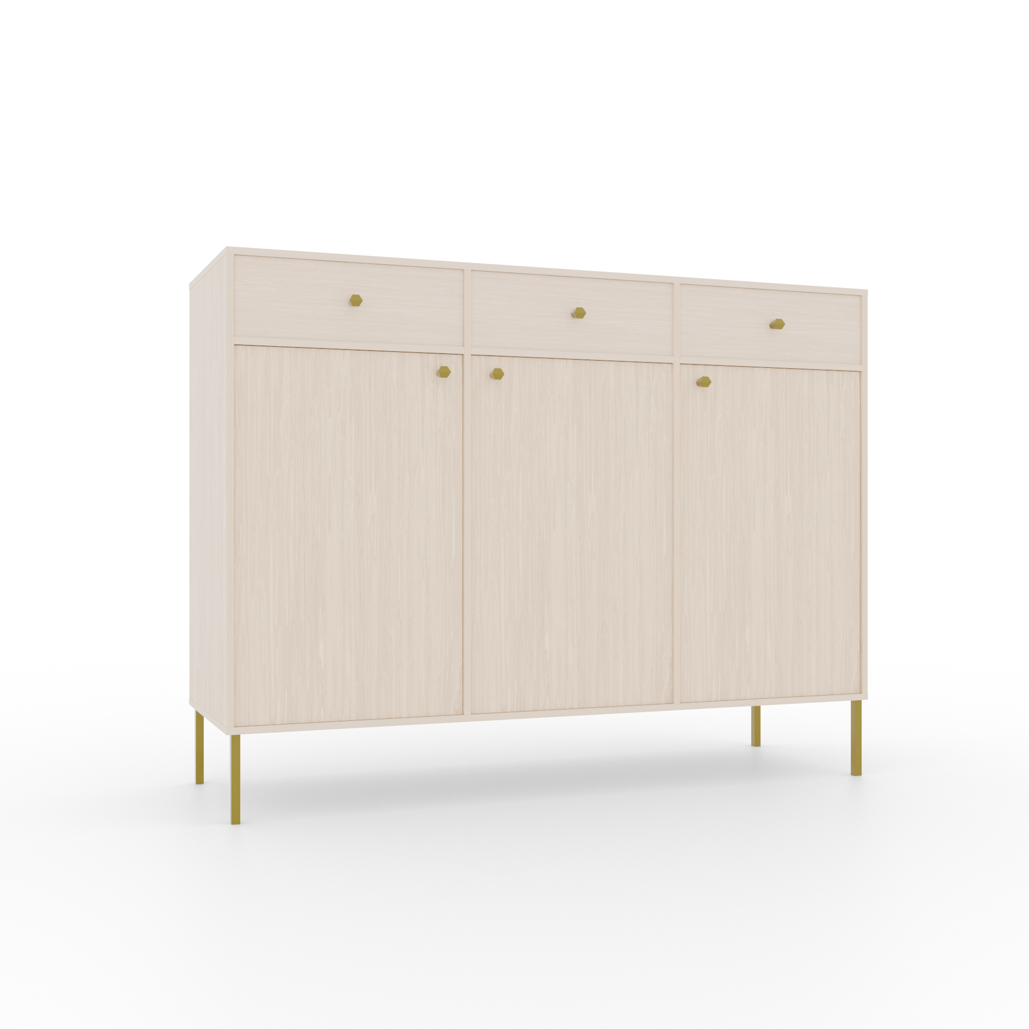 ADRK Komoda TILI 3D 3S SB 125, písková