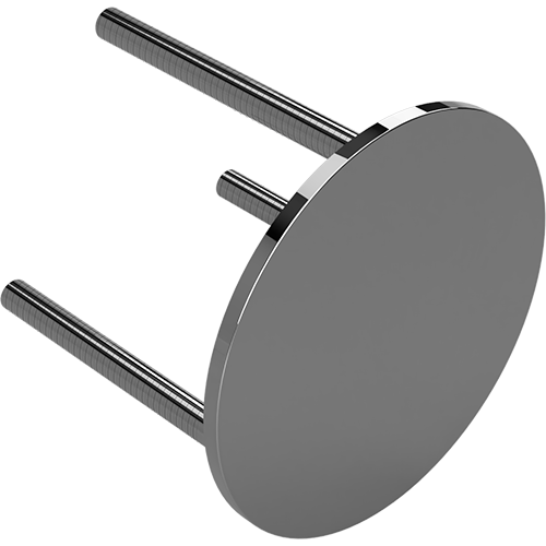 Levně Bemeta Design HELP: Redukce na dveře pro madla, lesk - 131567174