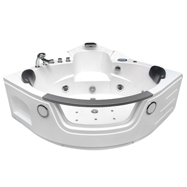 BPS-koupelny Hydromasážní vířivá vana Orino 632 135x135 s ohřevem vody