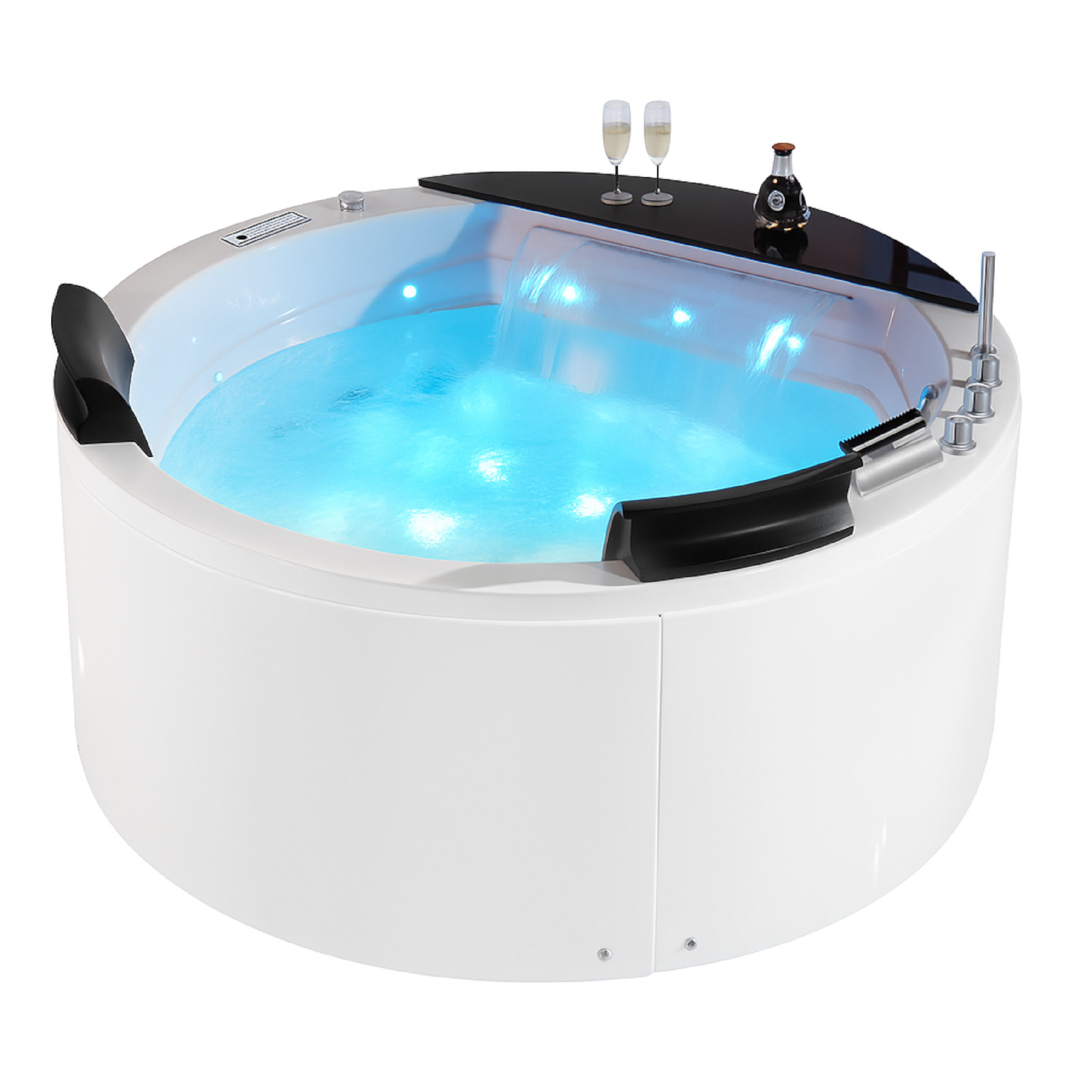 BPS-koupelny Hydromasážní vířivá vana Della 916 155x155 s ohřevem vody