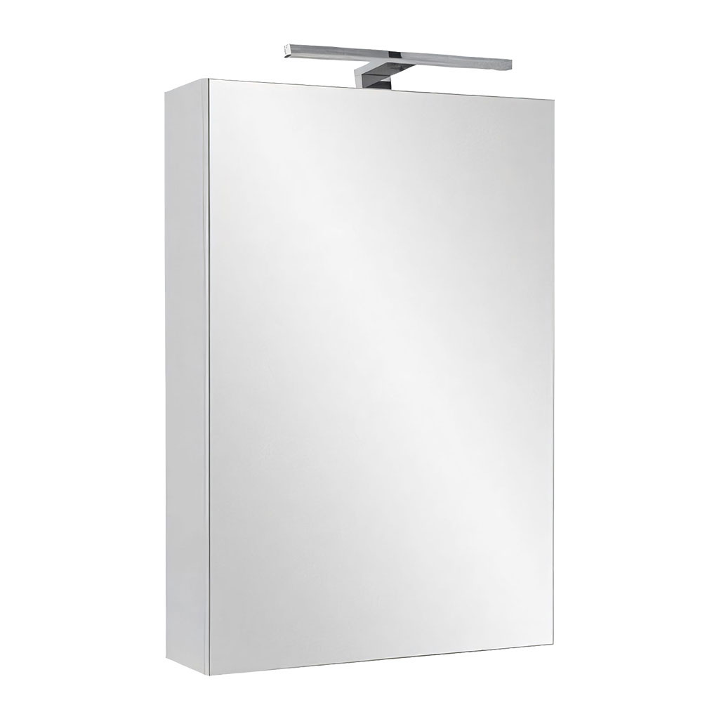 Levně BPS-koupelny Zrcadlová skříňka Ticino 40 ZS LED-CR s osvětlením Any LED 30 CR, chrom