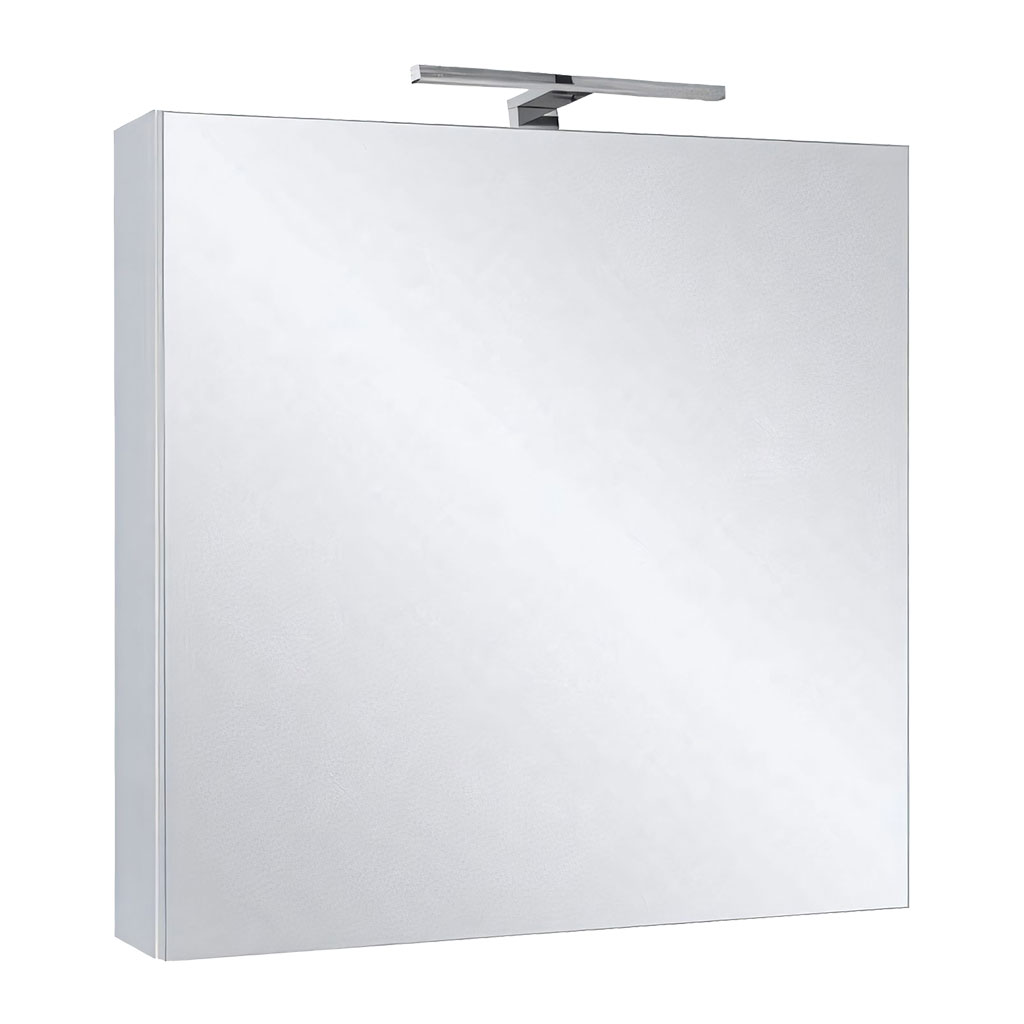 Levně BPS-koupelny Zrcadlová skříňka Ticino 60 ZS LED-CR s osvětlením Any LED 30 CR, chrom