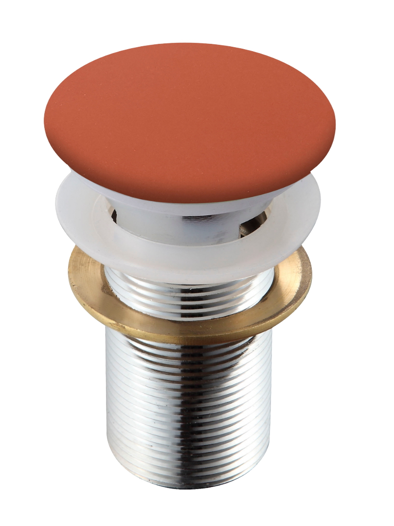 UPTrend Výpusť umyvadlová CLICK-CLACK 5/4 bez přepadu F008‑U30, iron red mat