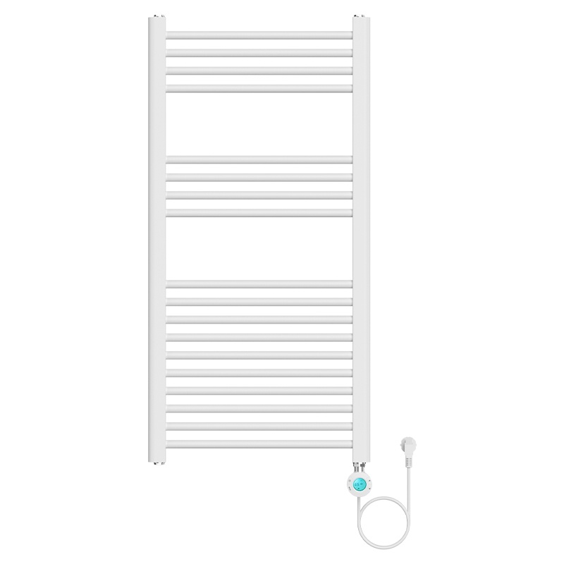 BPS-koupelny Elektrický koupelnový radiátor KATLA WH 250W, 50x100 cm, bílý