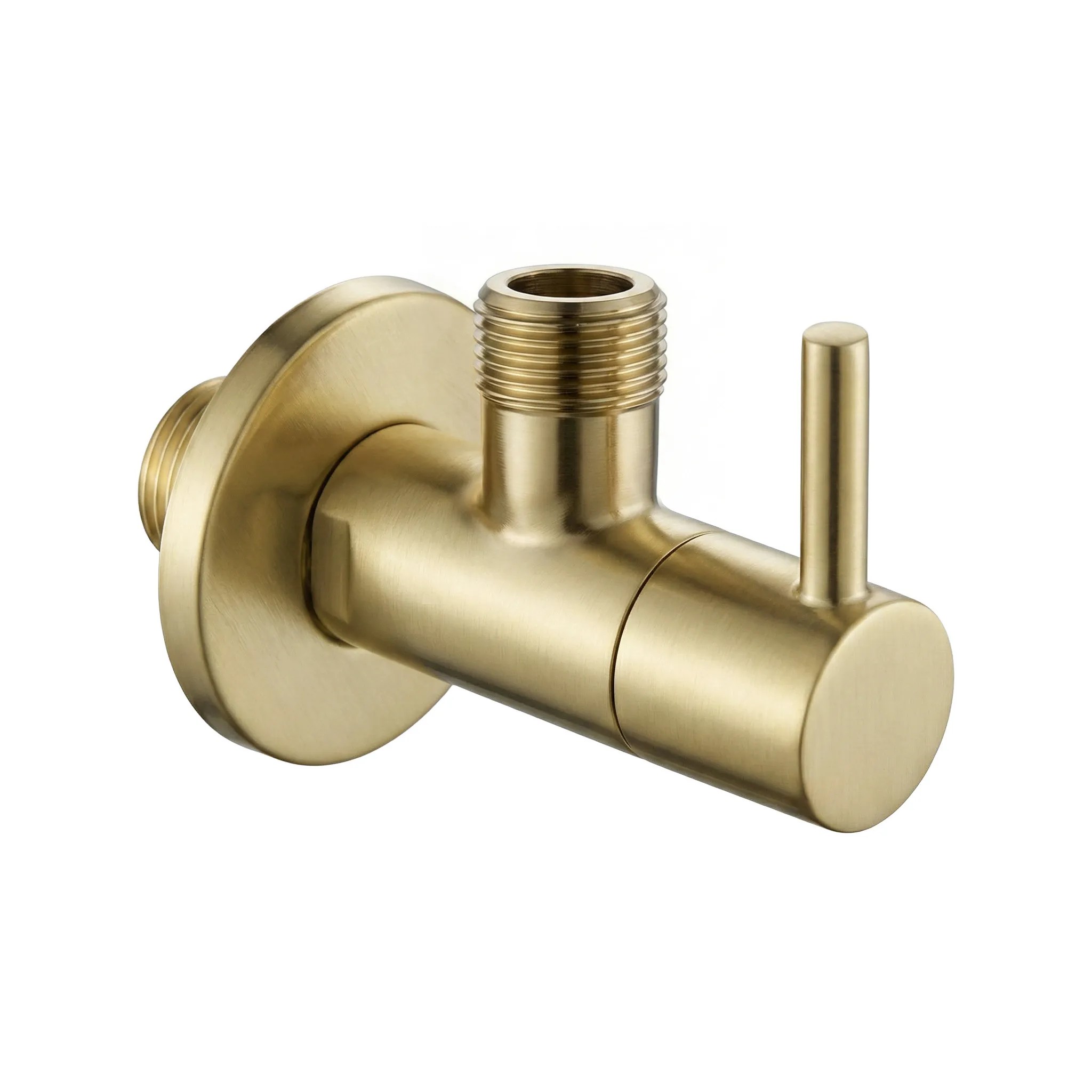 Rea Rohový ventil REA1/2" x 3/8" zlatá kartáčovaná