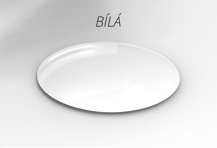 Besco Volně stojící umyvadlo z litého mramoru Uniqa Glam S UM VS 46,5x32,5x84 cm, sifon Click-Clack Rozměry (cm): 46,5x32,5, Typ a barva výpustě: Click-Clack, bílá