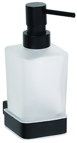Levně Bemeta Design NERO: Dávkovač mýdla, 250 ml - 135009040