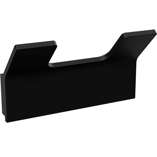 Levně Bemeta Design NERO: Věšák, se 2 háčky - 135106030