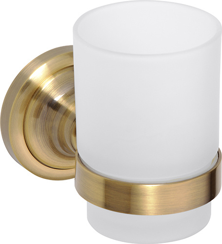Levně Bemeta Design RETRO bronz: Držák kartáčků, sklo - 144110017