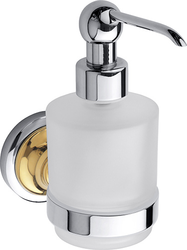 Levně Bemeta Design RETRO gold-chrom: Dávkovač mýdla, 200 ml - 144209108