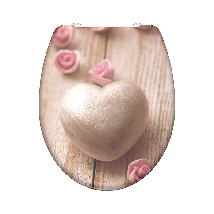Levně Eisl Sanitär WC prkénko Duroplast Soft Close Romantic 82370