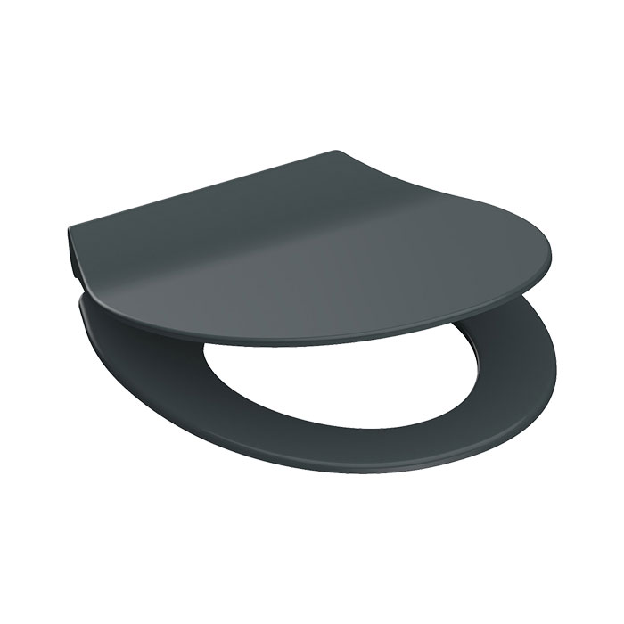 Eisl Sanitär WC prkénko Duroplast Soft Close Slim Antracit 82704