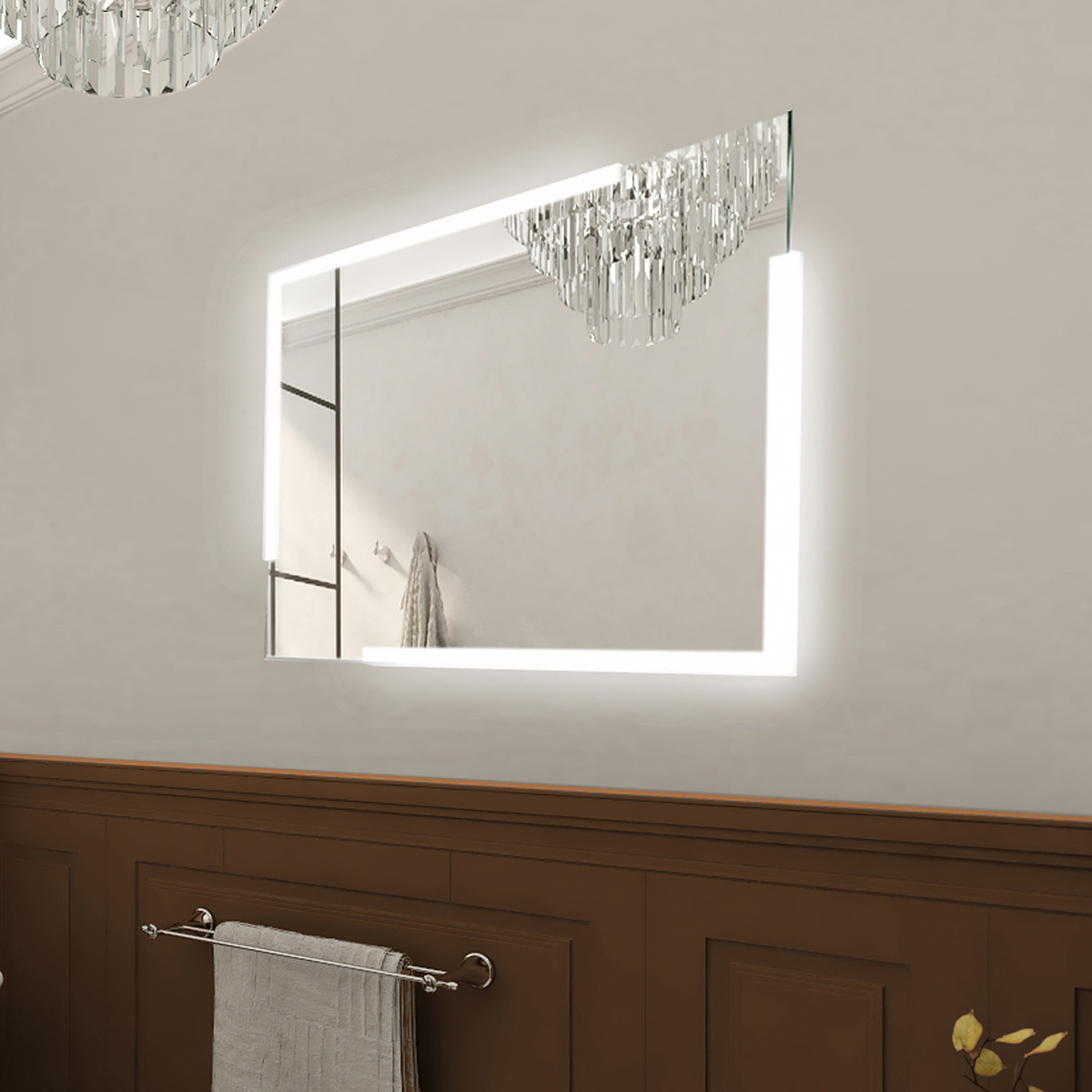 Levně Nimco LED zrcadlo 600x800 - ZP 14002
