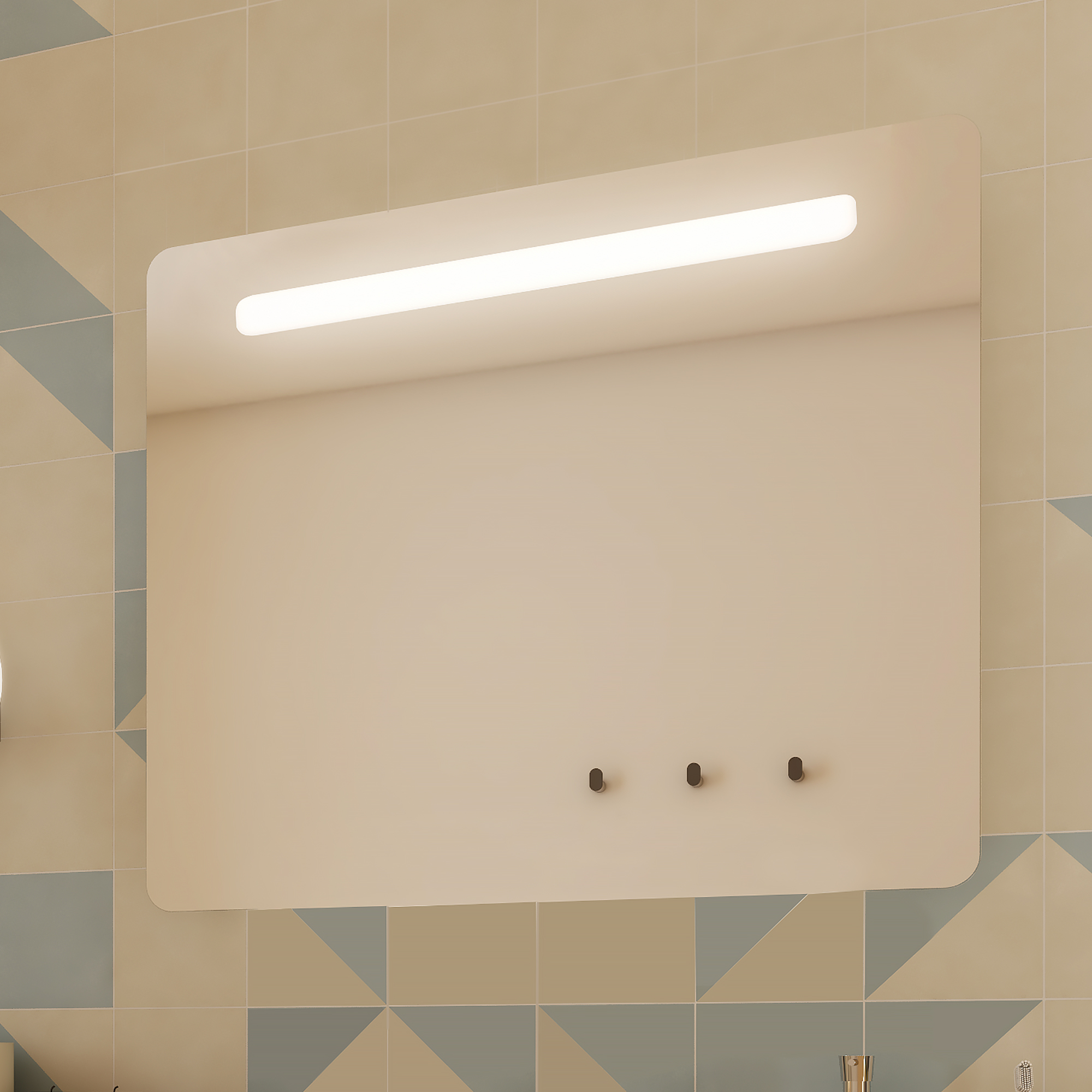 Levně Nimco LED zrcadlo 800x600 - ZP 2003