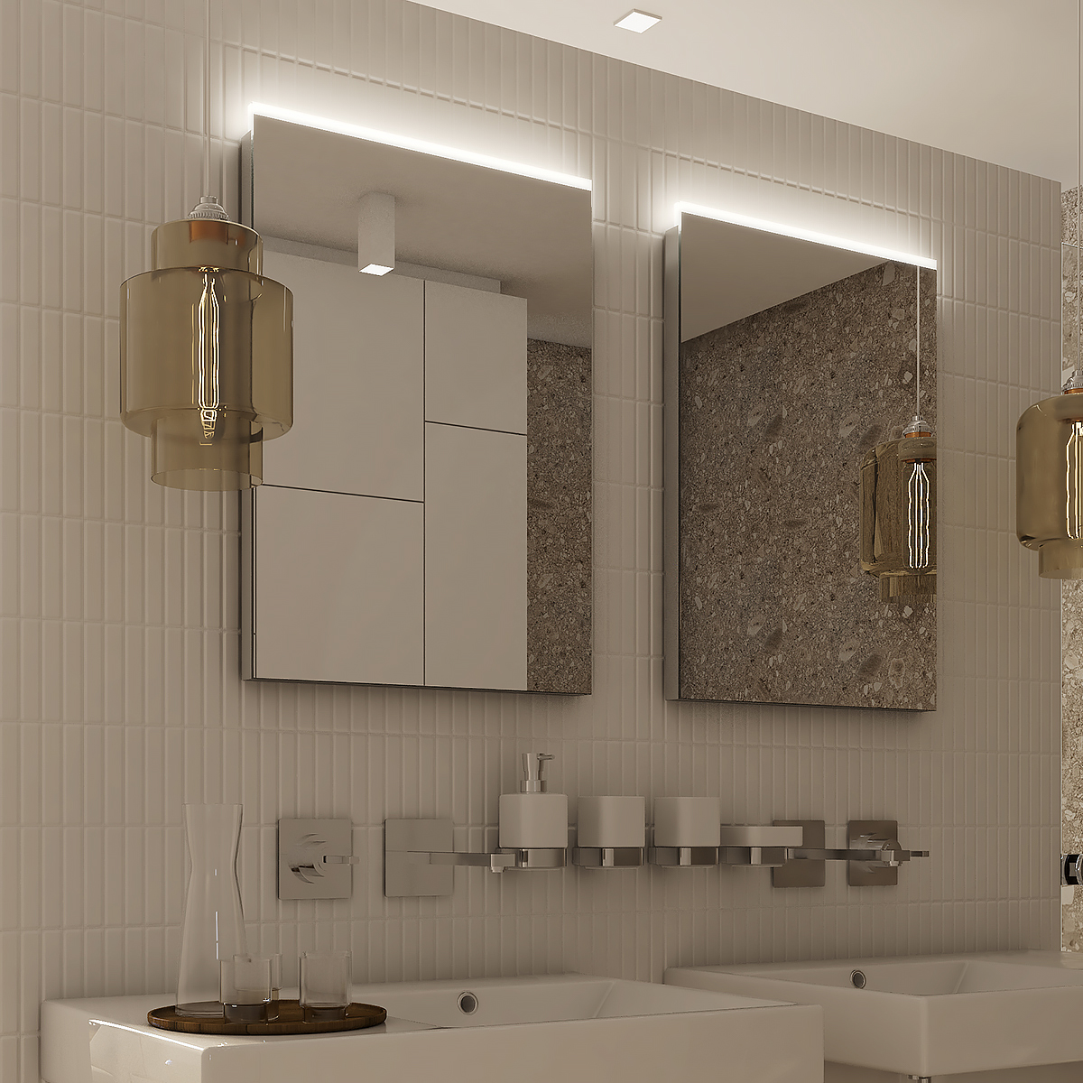 Levně Nimco LED zrcadlo 600x700 - ZP 8002