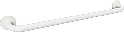 Levně Bemeta Design HELP: Madlo, 800 mm, s krytkou, bílá - 301100803
