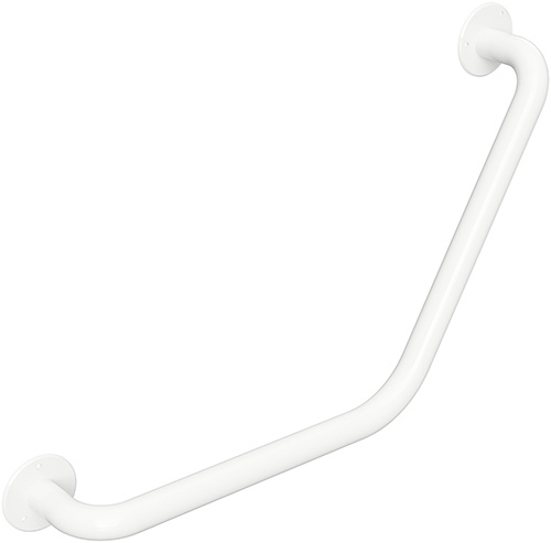 Bemeta Design HELP: Madlo, úhlové 120°, bez krytky, bílá - 301102014